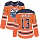 Authentic Women's Mattias Janmark Orange Edmonton Oilers r Home 2025 Stanley Cup Final Jersey