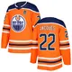 Authentic Youth Jean-Francois Jacques Orange Edmonton Oilers r Home 2025 Stanley Cup Final Jersey