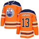 Authentic Youth Mattias Janmark Orange Edmonton Oilers r Home Jersey
