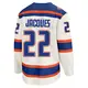Breakaway Men's Jean-Francois Jacques Edmonton Oilers Light Beige Alternate Jersey