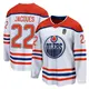 Breakaway Men's Jean-Francois Jacques White Edmonton Oilers 2020/21 Special Edition 2025 Stanley Cup Final Jersey