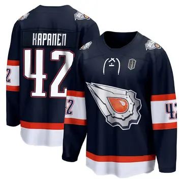 Breakaway Men's Kasperi Kapanen Navy Edmonton Oilers Special Edition 2.0 2025 Stanley Cup Final Jersey