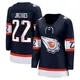 Breakaway Women's Jean-Francois Jacques Navy Edmonton Oilers Special Edition 2.0 Jersey