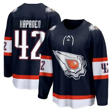 Breakaway Youth Kasperi Kapanen Navy Edmonton Oilers Special Edition 2.0 Jersey