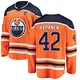 Breakaway Youth Kasperi Kapanen Orange Edmonton Oilers Home 2025 Stanley Cup Final Jersey