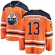 Breakaway Youth Mattias Janmark Orange Edmonton Oilers Home Jersey
